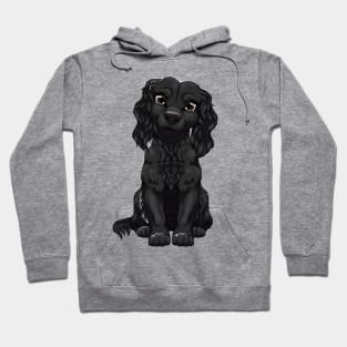 Black Cocker spaniel Hoodie